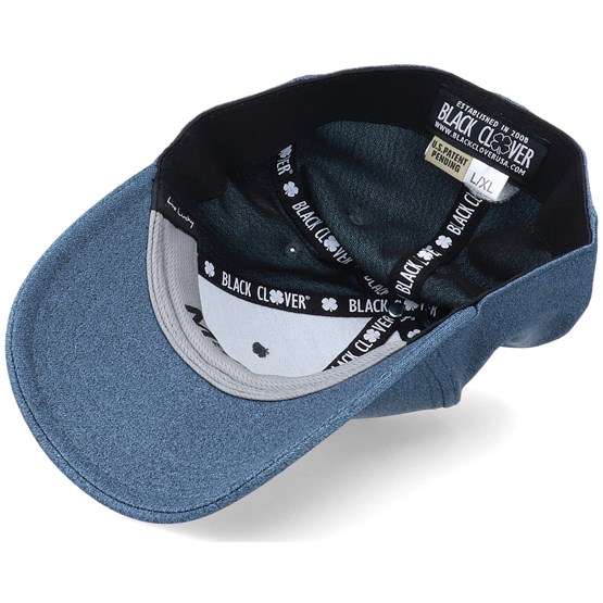 Bravo 2 Navy/Grey Flexfit - Black Clover caps - Hatstoreworld.com