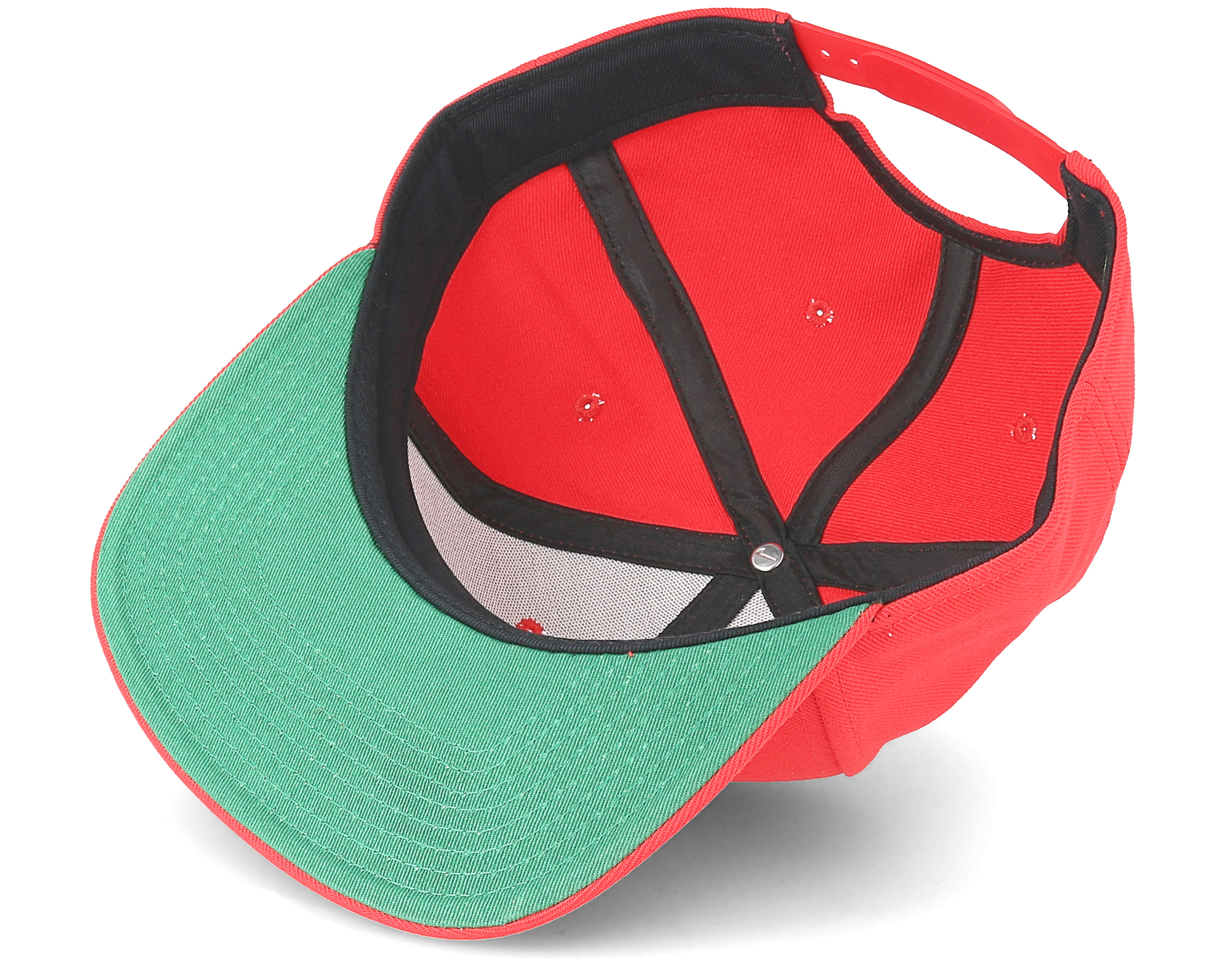 red and white nike cap
