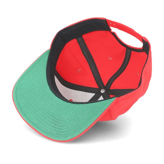 red nike snapback