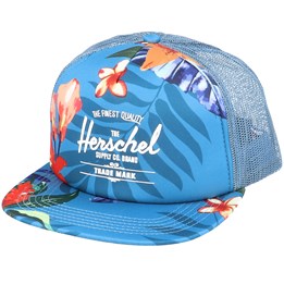Whaler Mesh Summer Floral Heaven Blue 