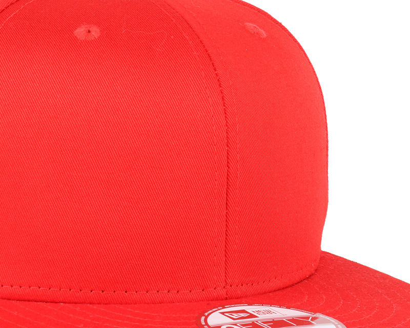 Hot Red Cotton 9Fifty Snapback New Era caps Hatstore.co.uk