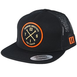 Hits v2 Black/Orange Trucker - Hoonigan 