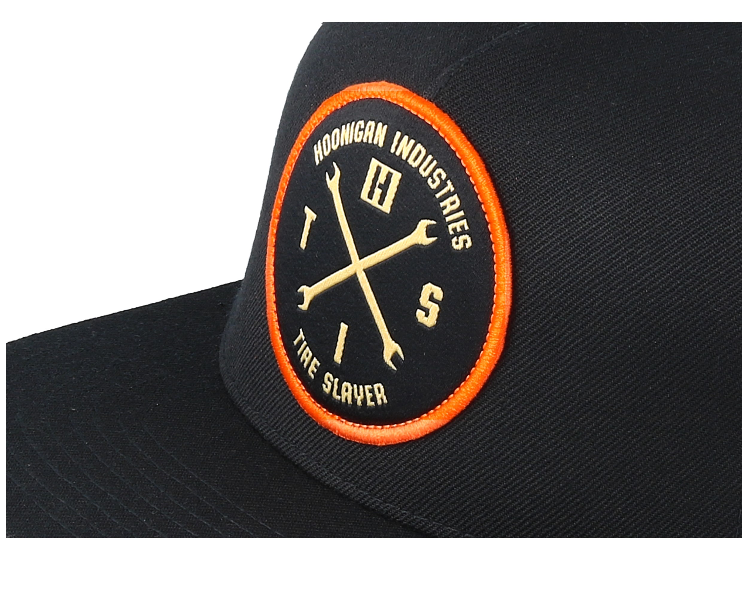 Hits v2 Black/Orange Trucker Hoonigan caps