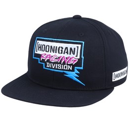 HRD Black Snapback - Hoonigan cap 