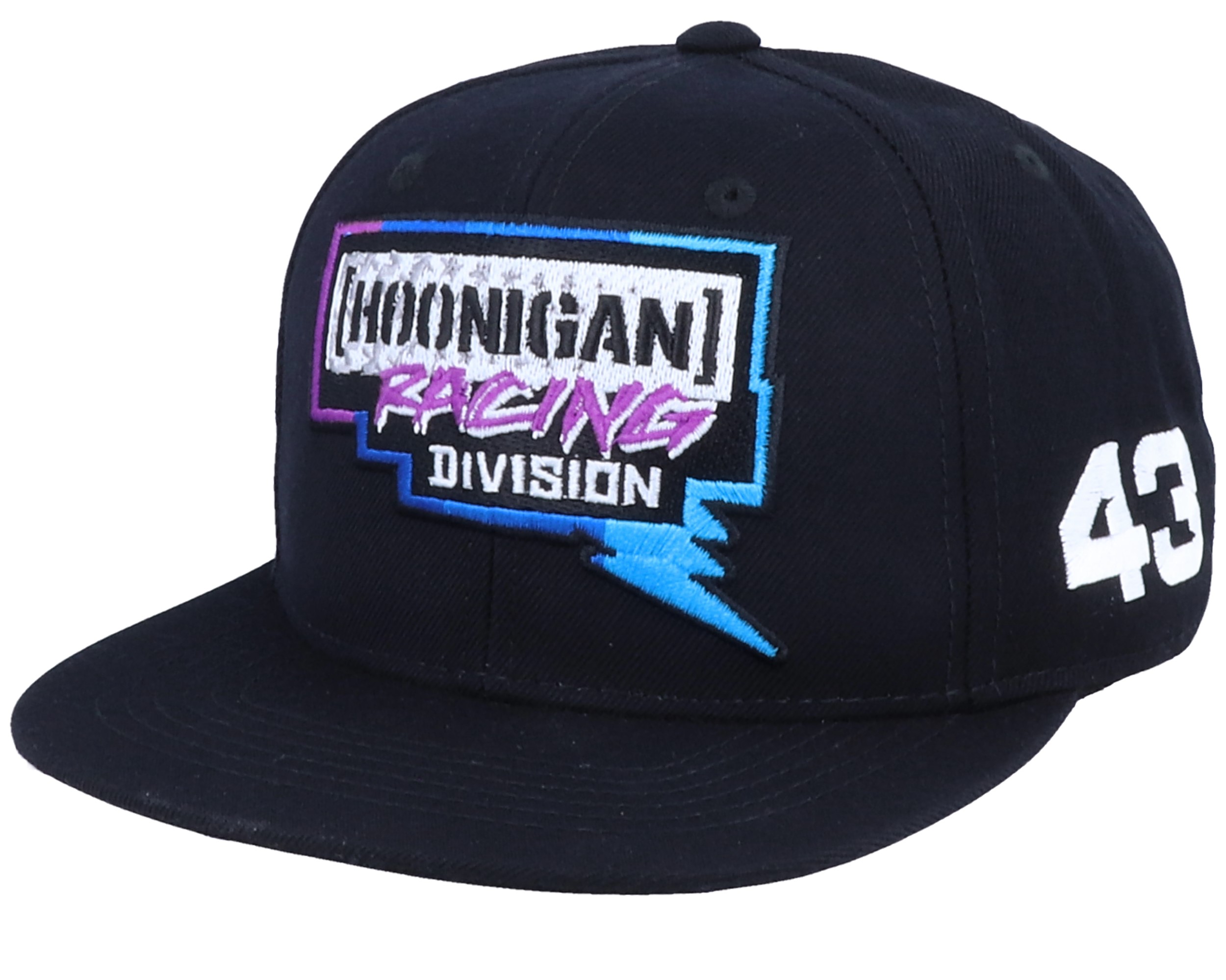 Bolts Black Snapback Hoonigan cap Hatstore.ch