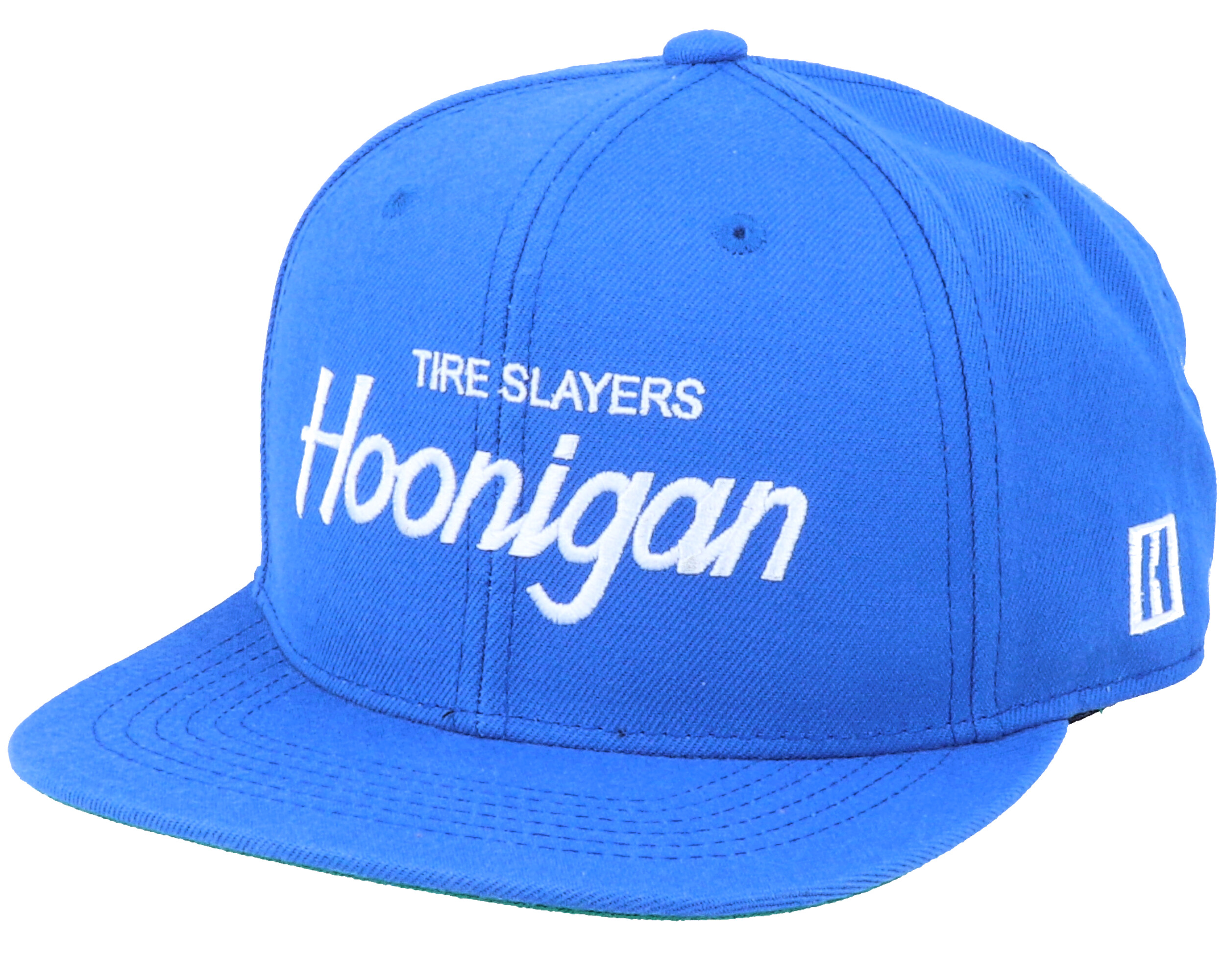Sports 6 Panel Royal Blue Snapback Hoonigan caps Hatstore.co.uk