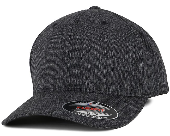 Fine Melange Black Flexfit - Flexfit