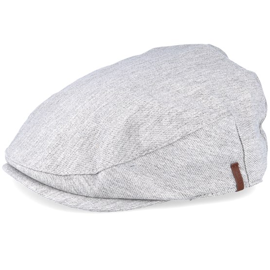 light grey flat cap