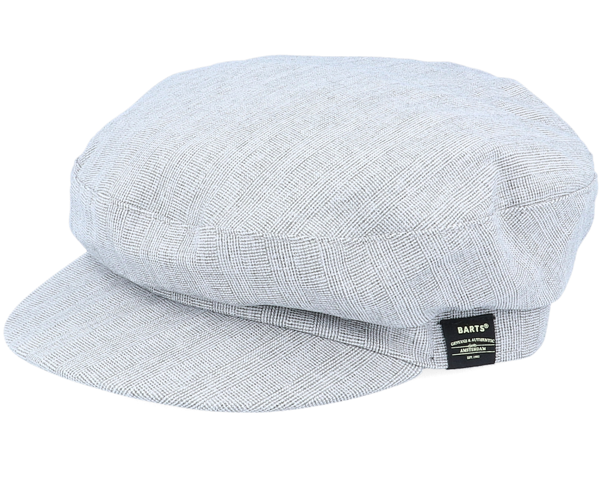 Dieze Cap Grey Flat Cap - Barts caps 