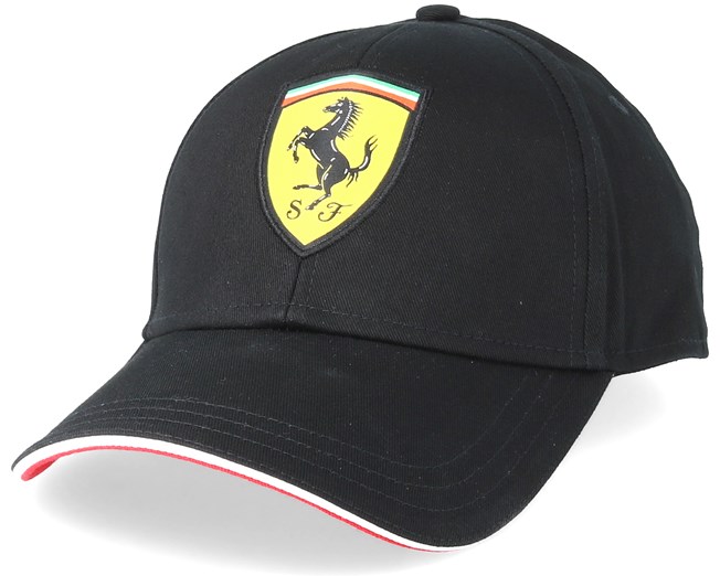 Classic Black Adjustable - Ferrari caps - Hatstoreworld.com