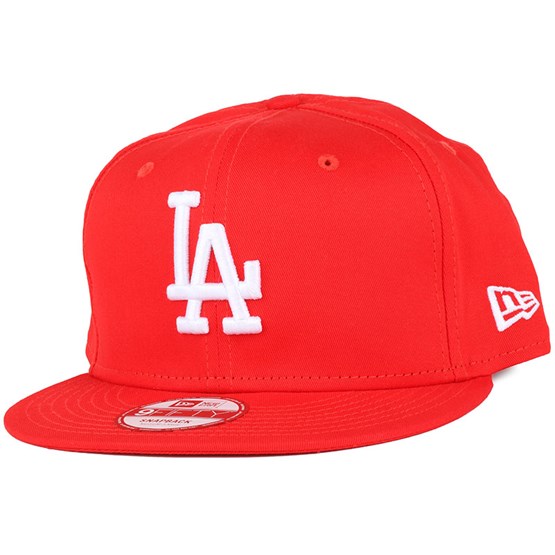 red dodgers snapback