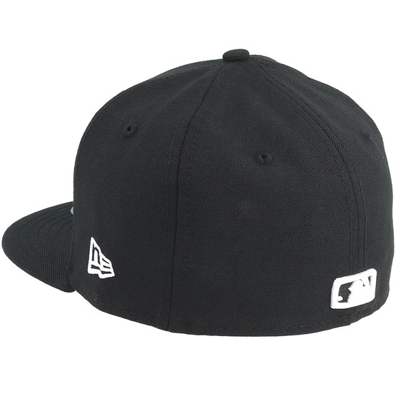 dodgers black and white hat