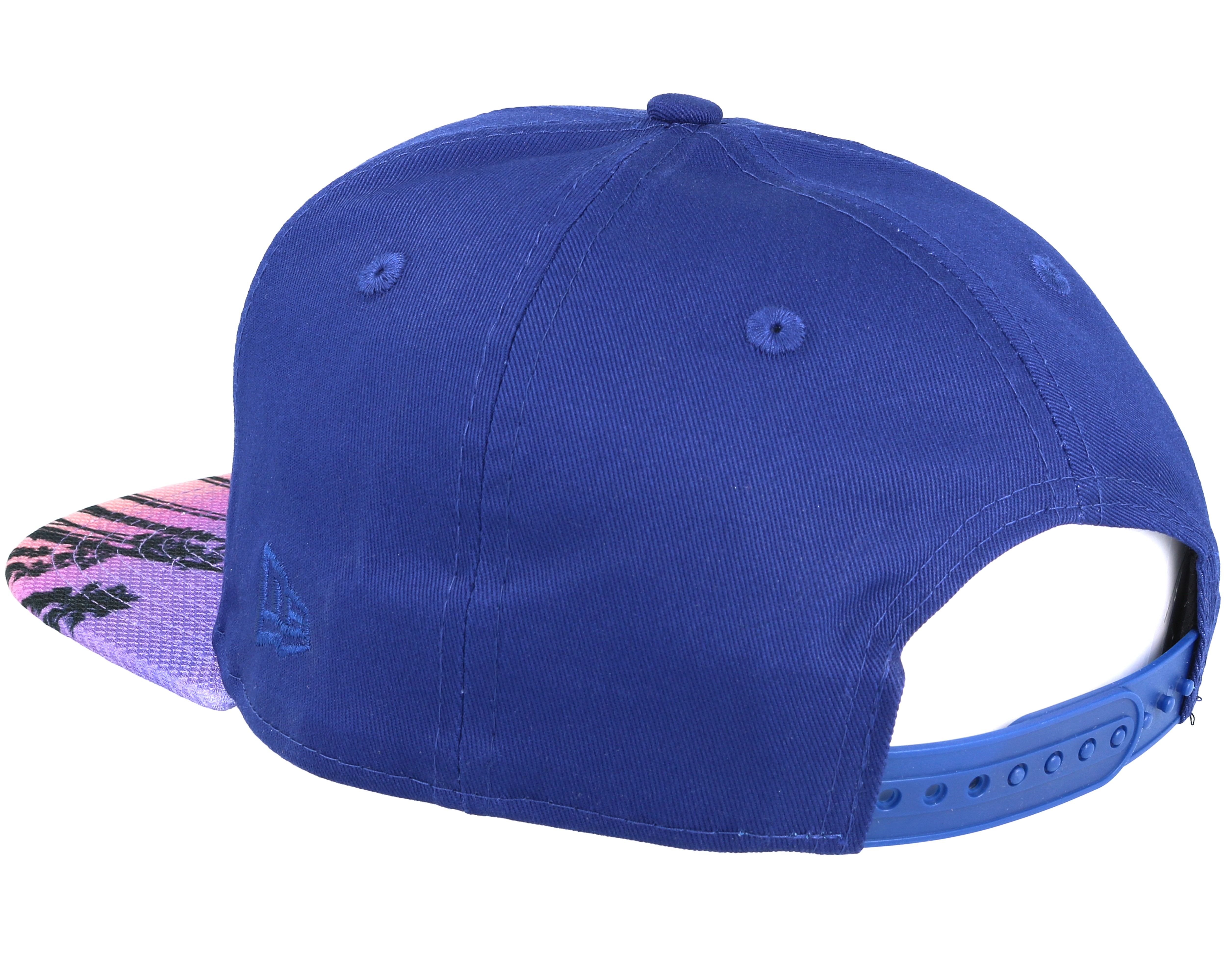 Los Angeles Dodgers West Coast Visor Print Navy Snapback New Era caps