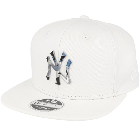 New York Yankees Camo Metal Logo White Snapback New Era Keps Hatstore Se New York Yankees Camo Metal Logo White Snapback New Era Keps Hatstore Se