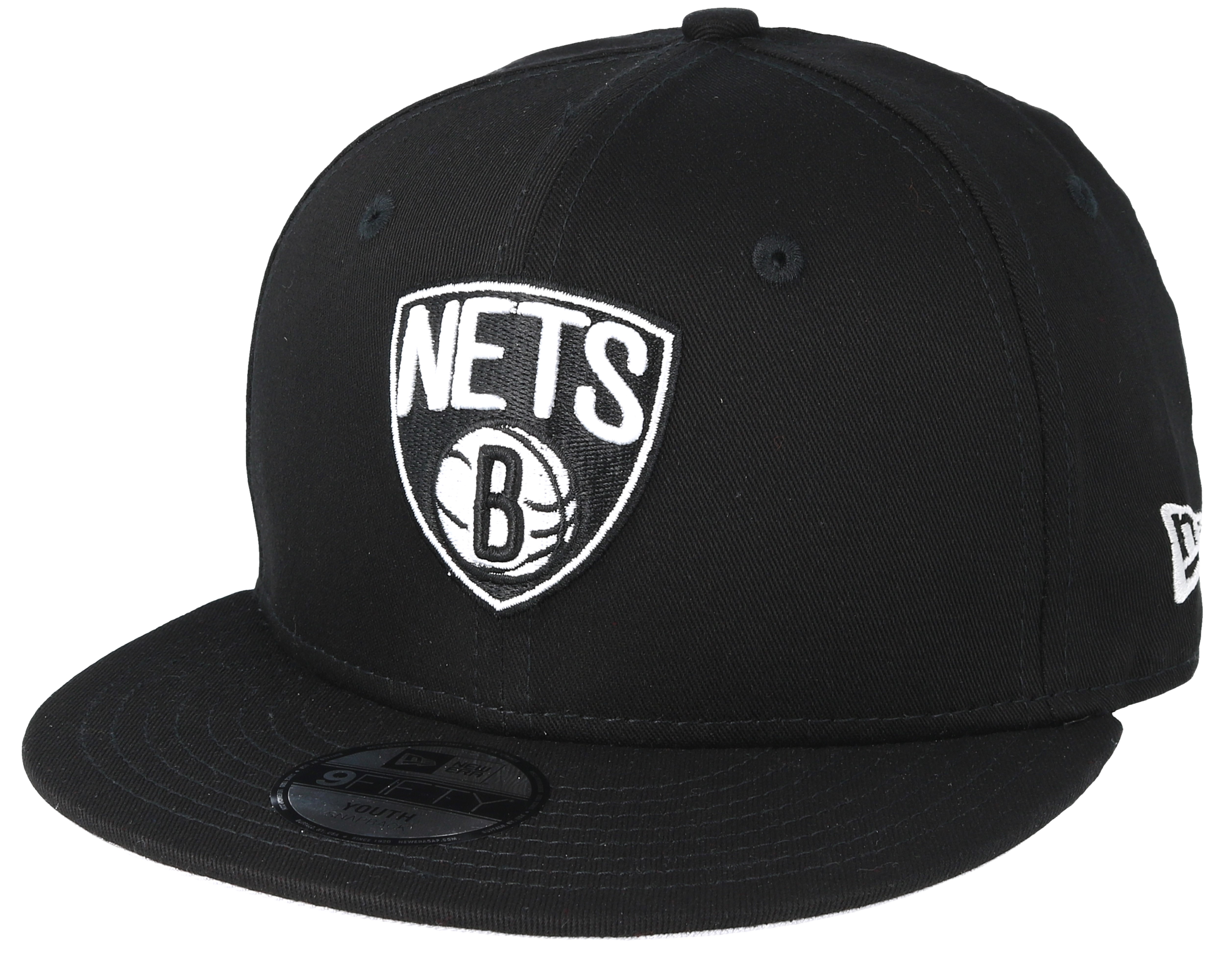 Kids Brooklyn Nets Team Classic Jr Black Snapback - New Era caps ...