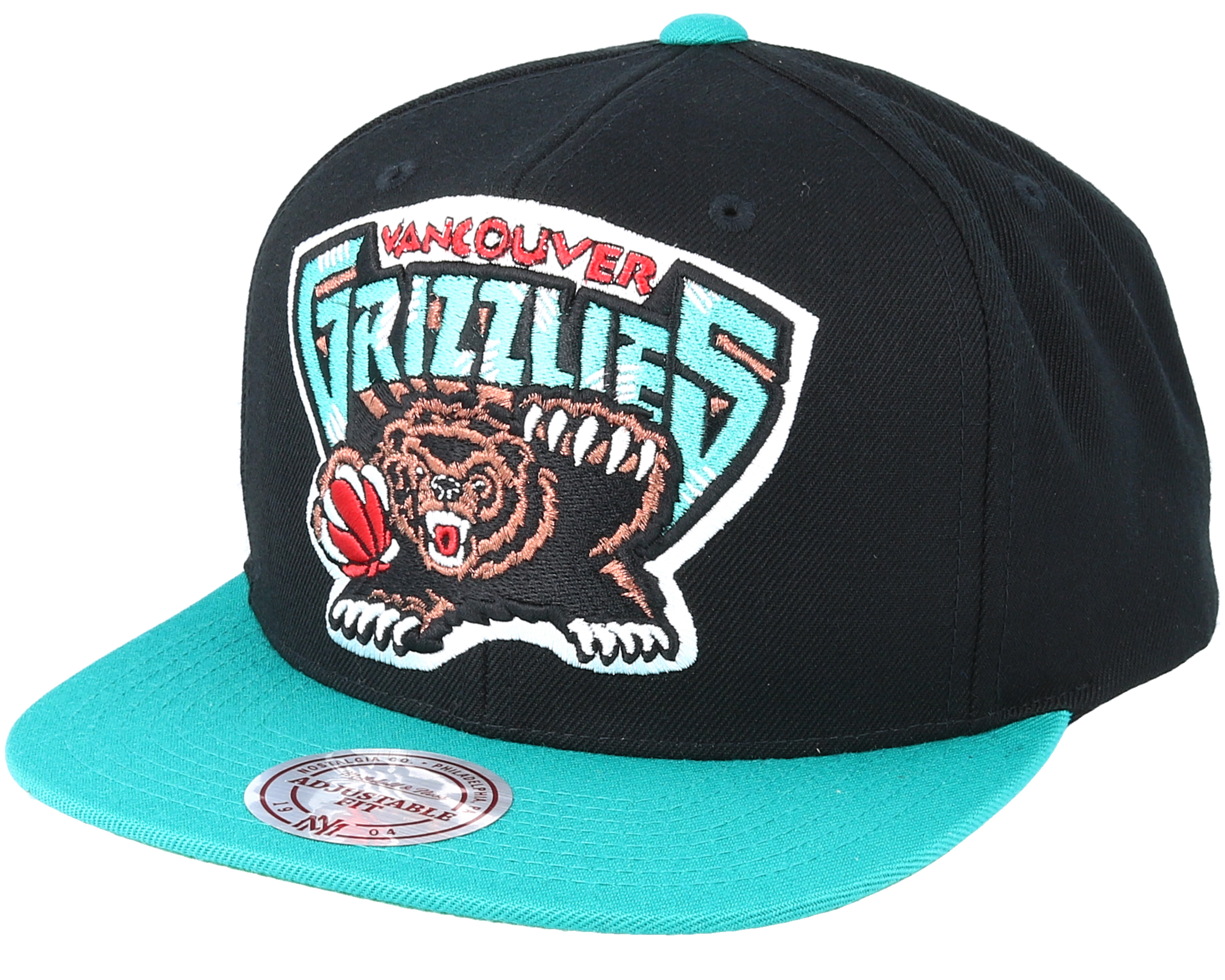 Casquette Snapback Mitchell & Ness Memphis Grizzlies NBA - Noir/Charcoal