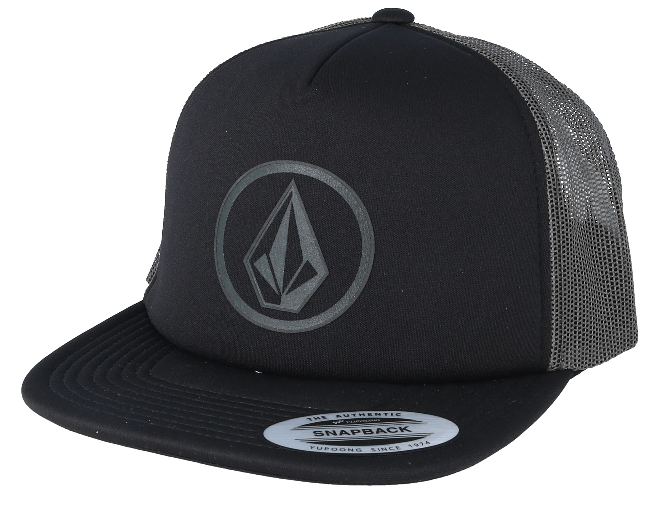 Full Frontal Cheese Black Trucker 