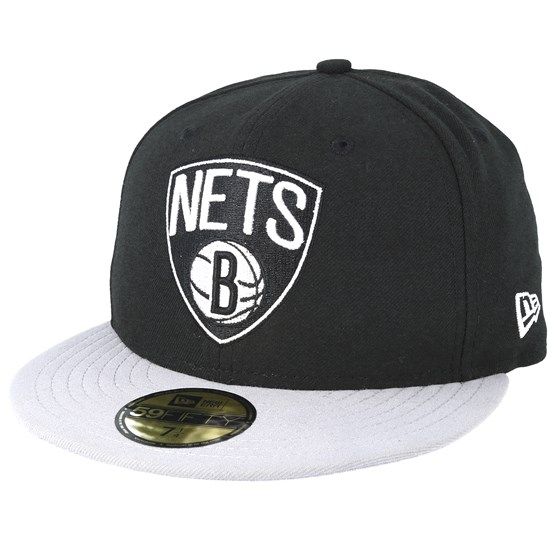 Brooklyn Nets 59Fifty Basic Black Fitted - New Era caps - Hatstoreworld.com