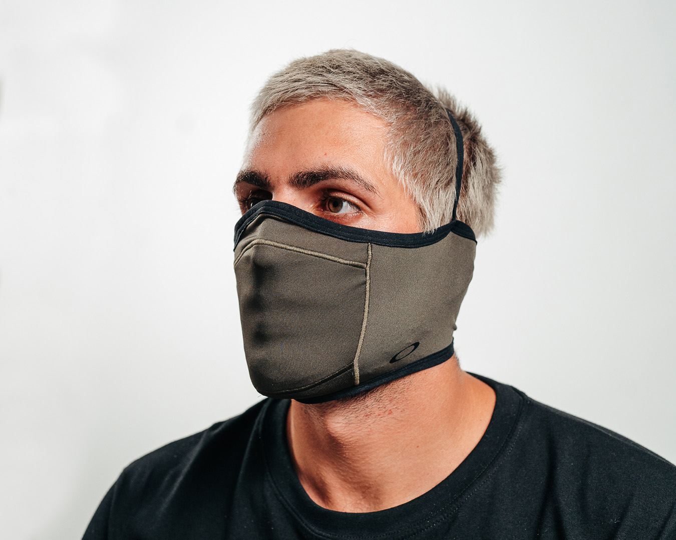 Mask Fitted New Dark Brush Face Mask Oakley face mask Hatstore.co.nz