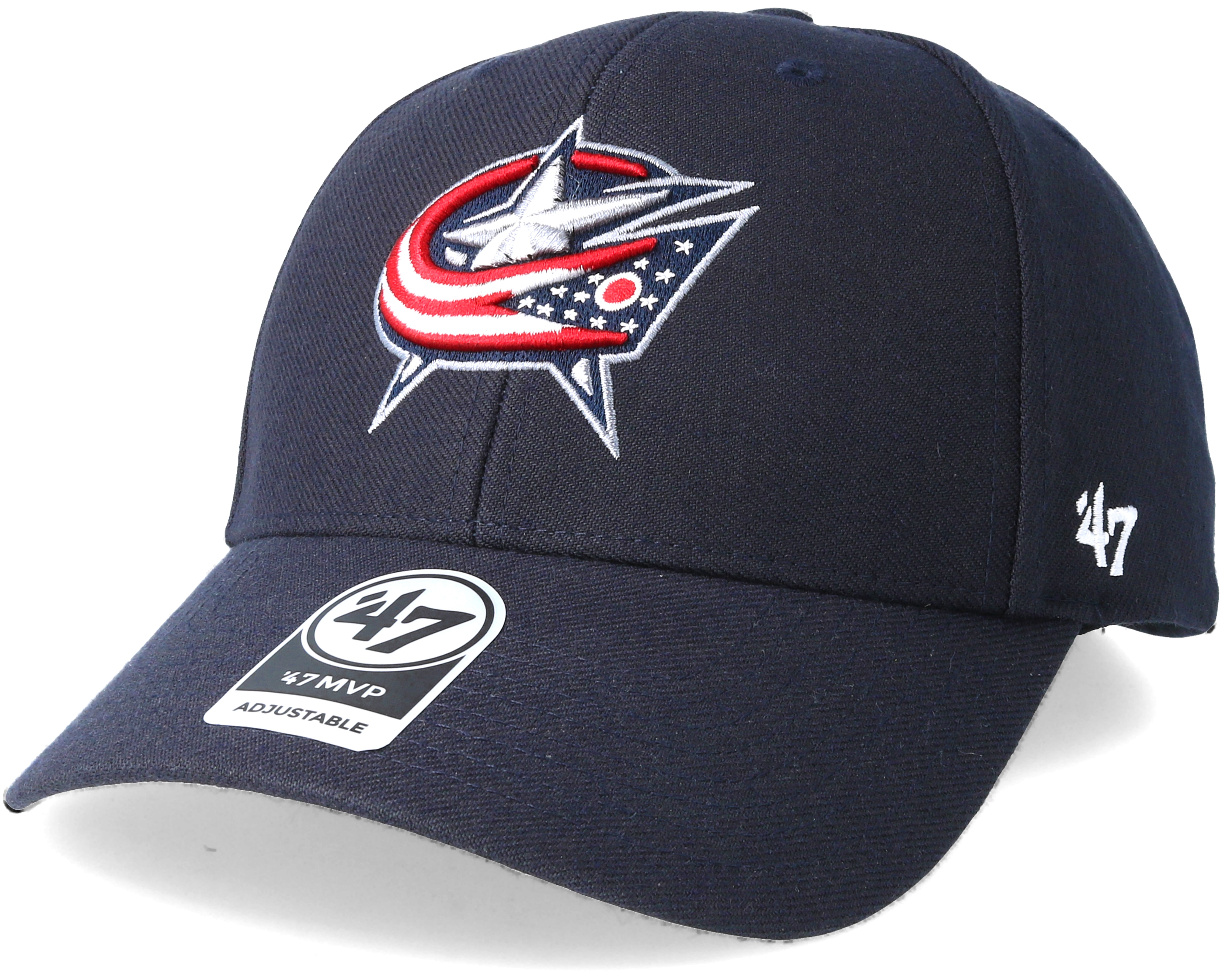 Columbus Blue Jackets Mvp Navy Adjustable - 47 Brand caps ...