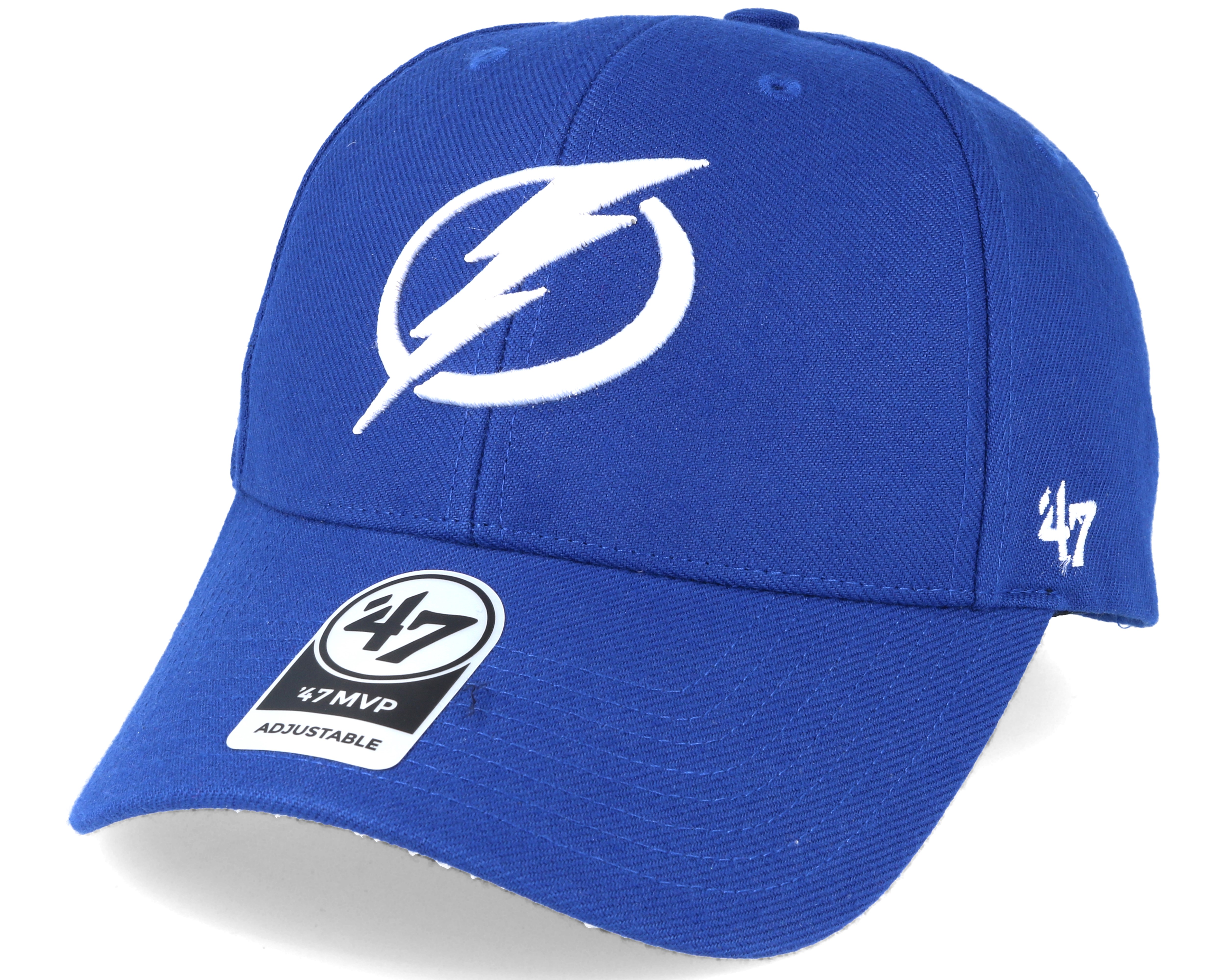 Tampa Bay Lightning Blue Adjustable 47 Brand Bearded Man Apparel