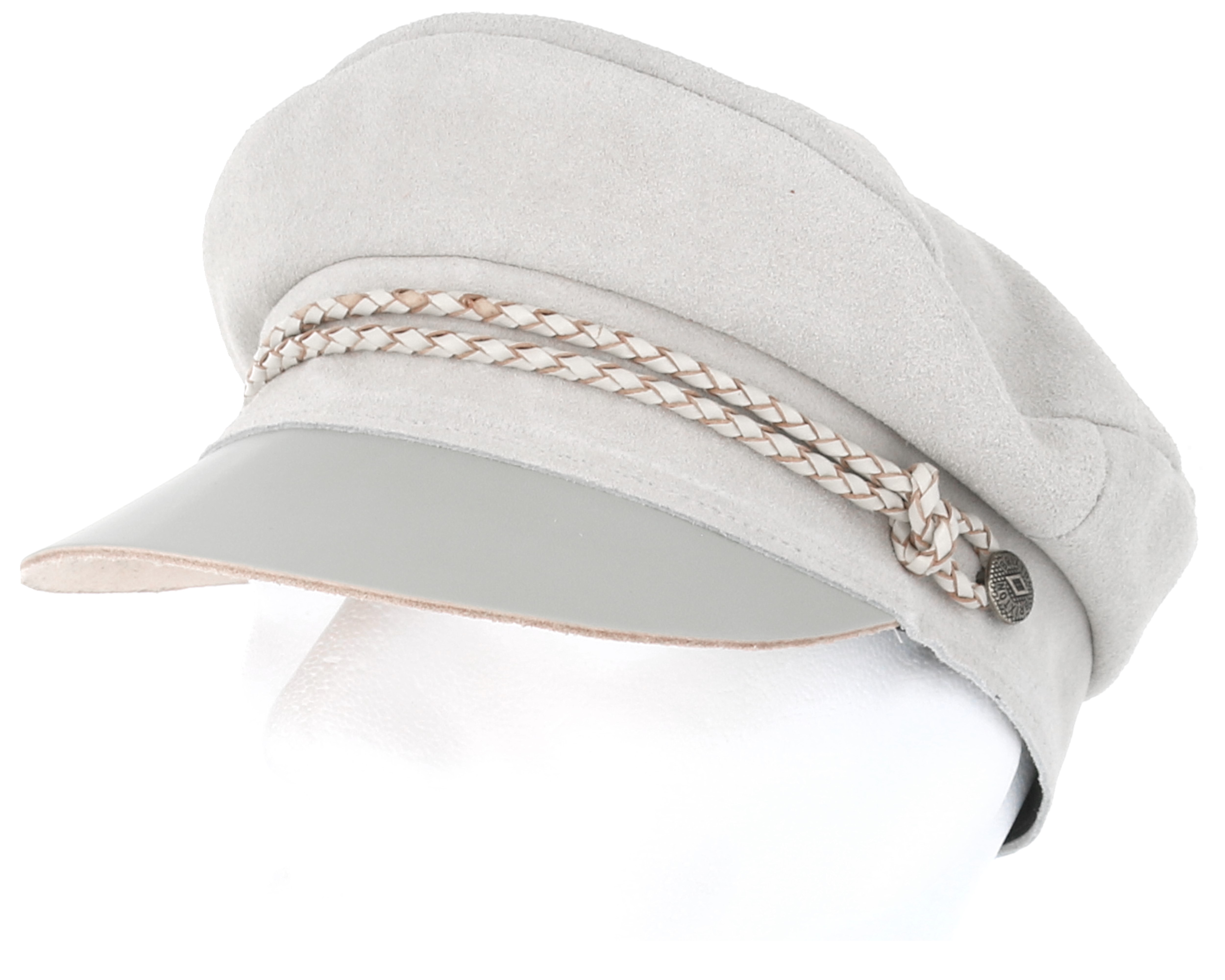 Kayla Cream Flat Cap Brixton caps