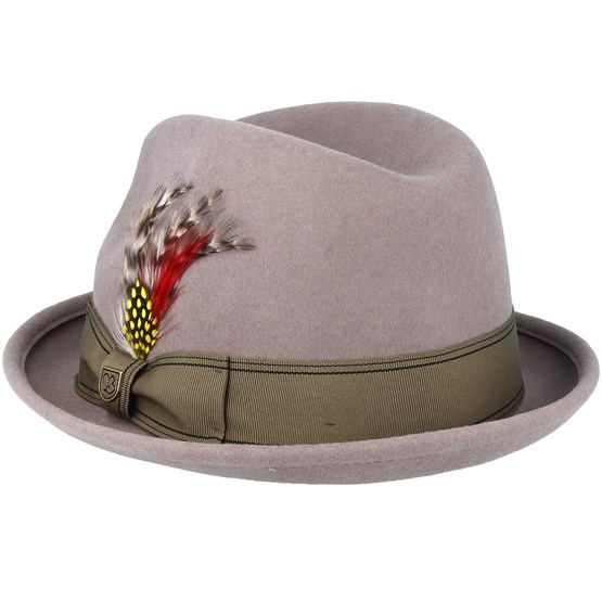 Gain Fedora Natural Fedora - Brixton hats | Hatstore.co.uk