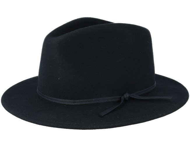 brixton black fedora