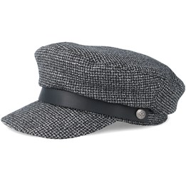 Henry White Black Snapback Brixton Caps Hatstore Ie