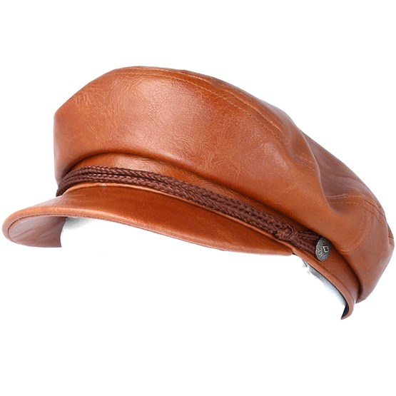 brixton fiddler cap leather
