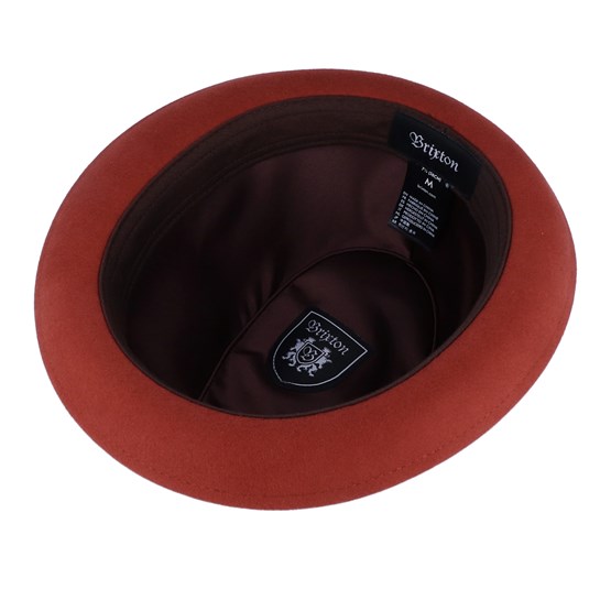 red brixton hat
