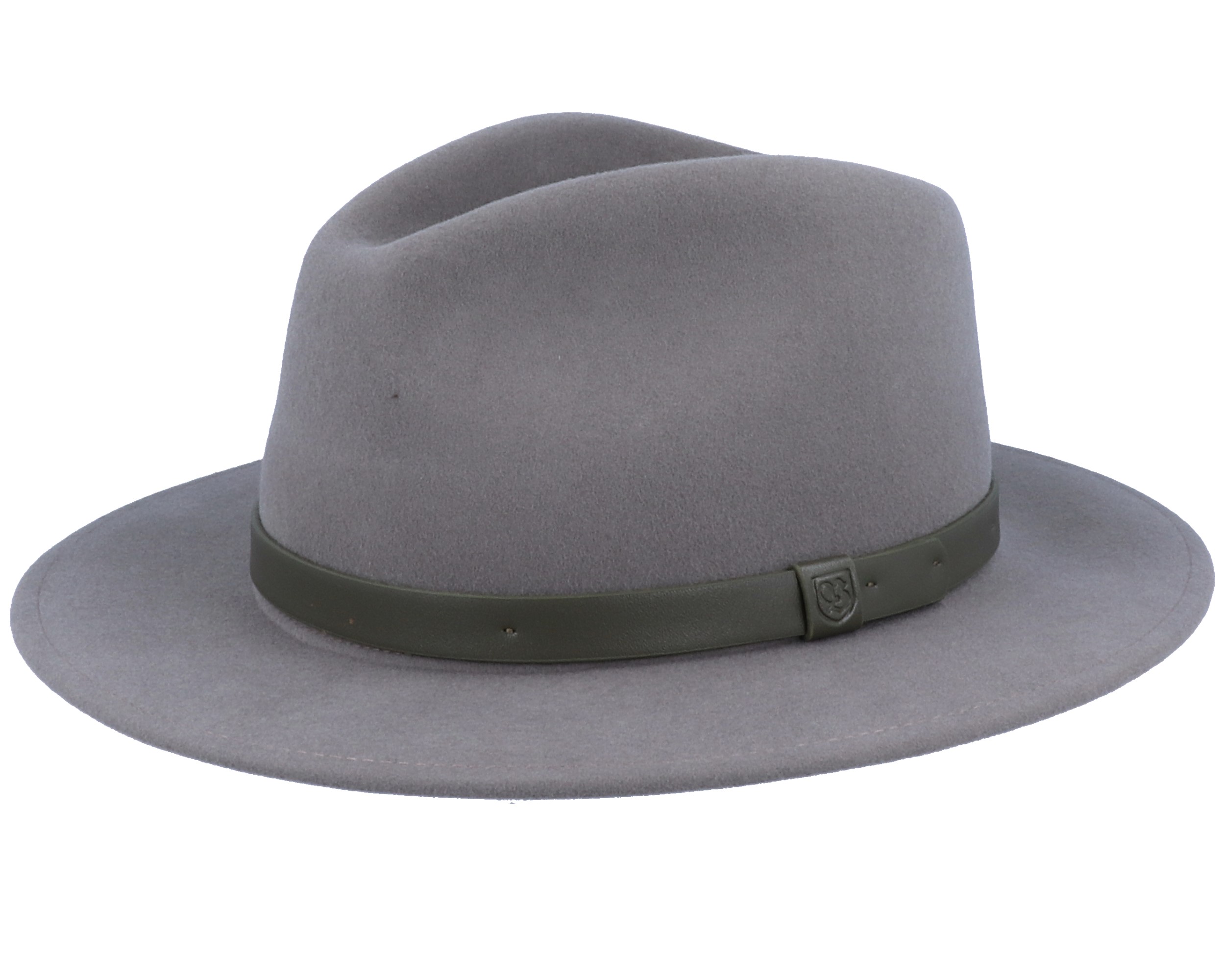 Messer Sage Grey Fedora Brixton hats