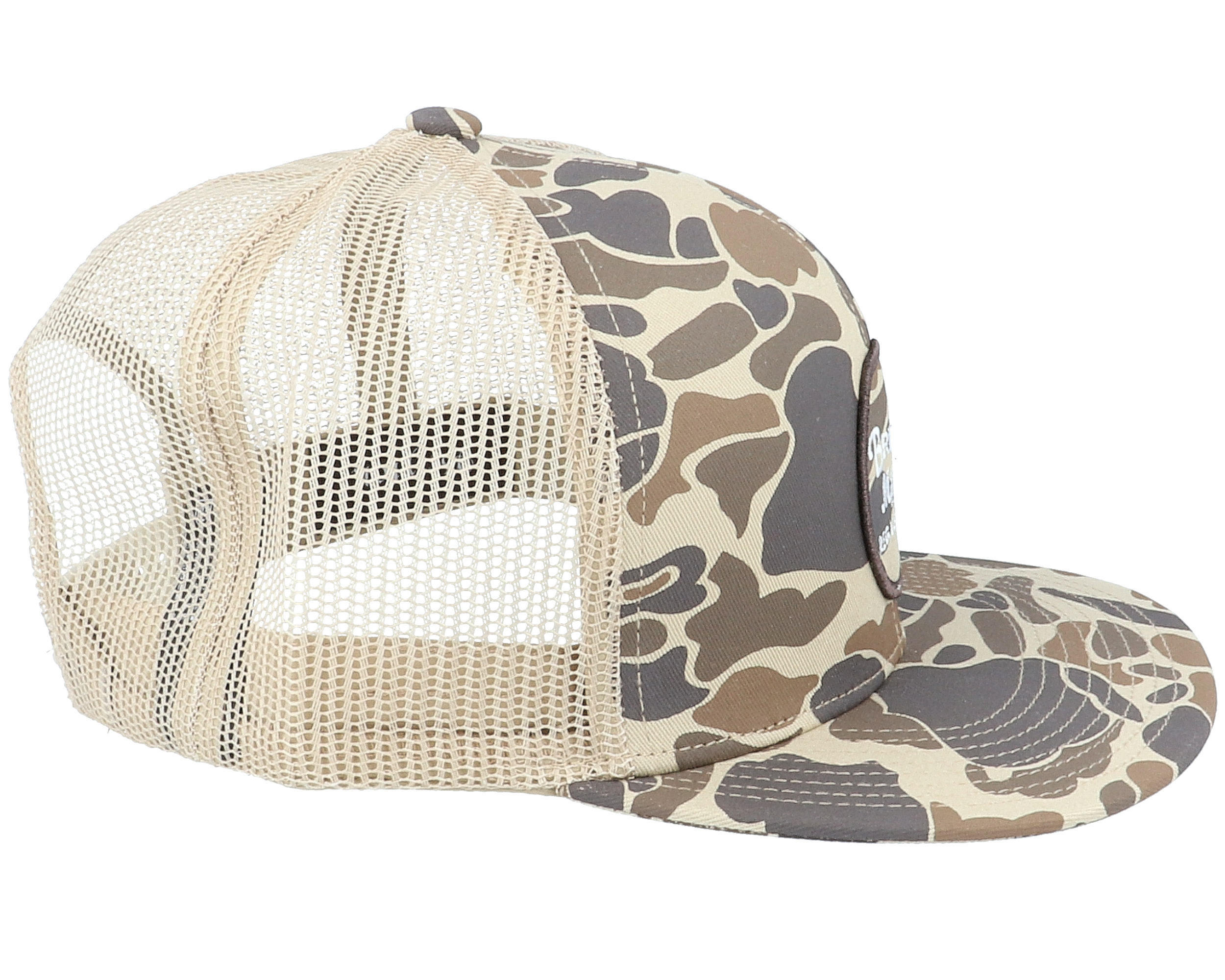 Wheeler Duck Camo/Khaki Trucker Brixton caps