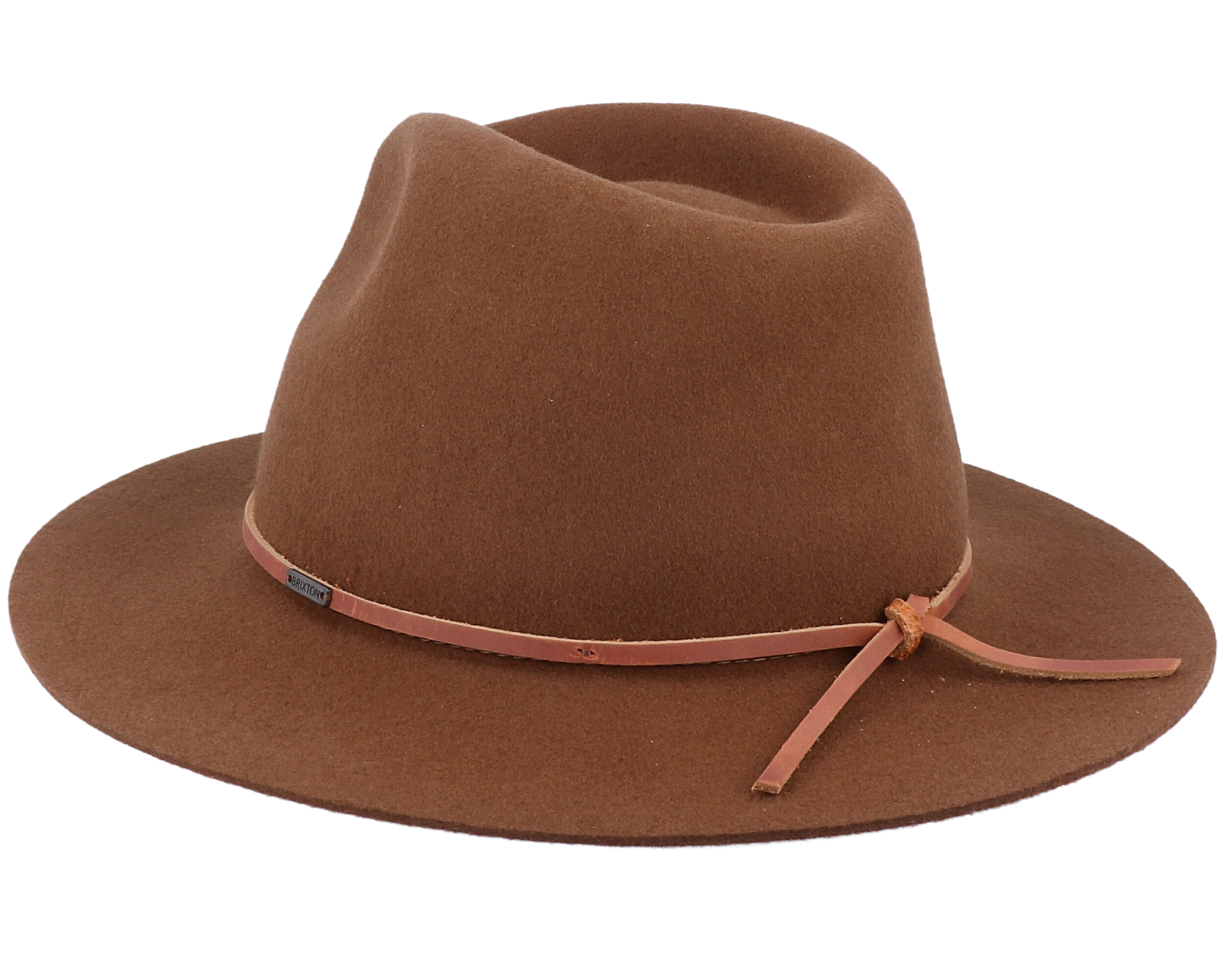 Wesley Packable Coffee Fedora Brixton hats