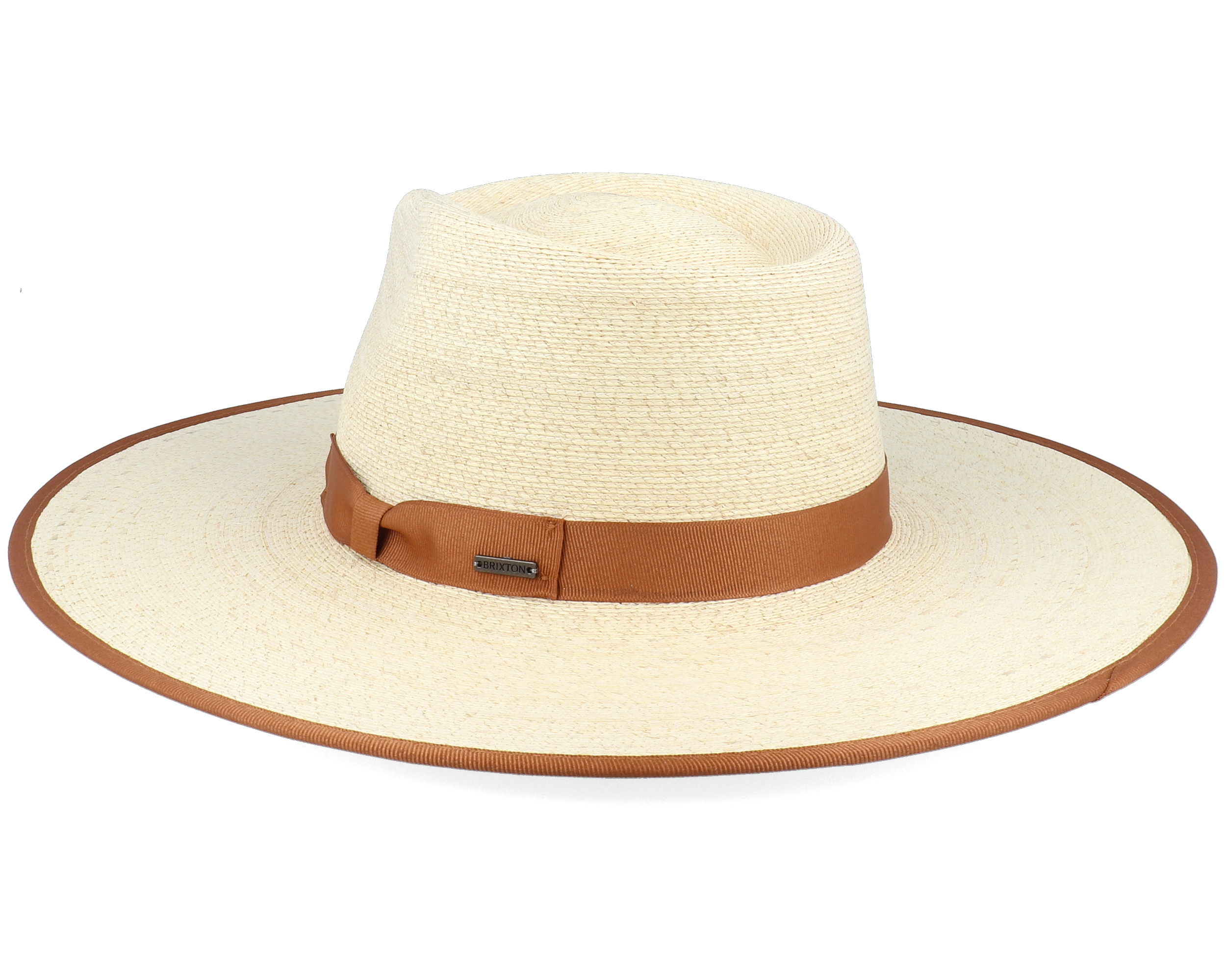 Jo Rancher Natural Straw Hat Brixton hats Hatstore.co.nz