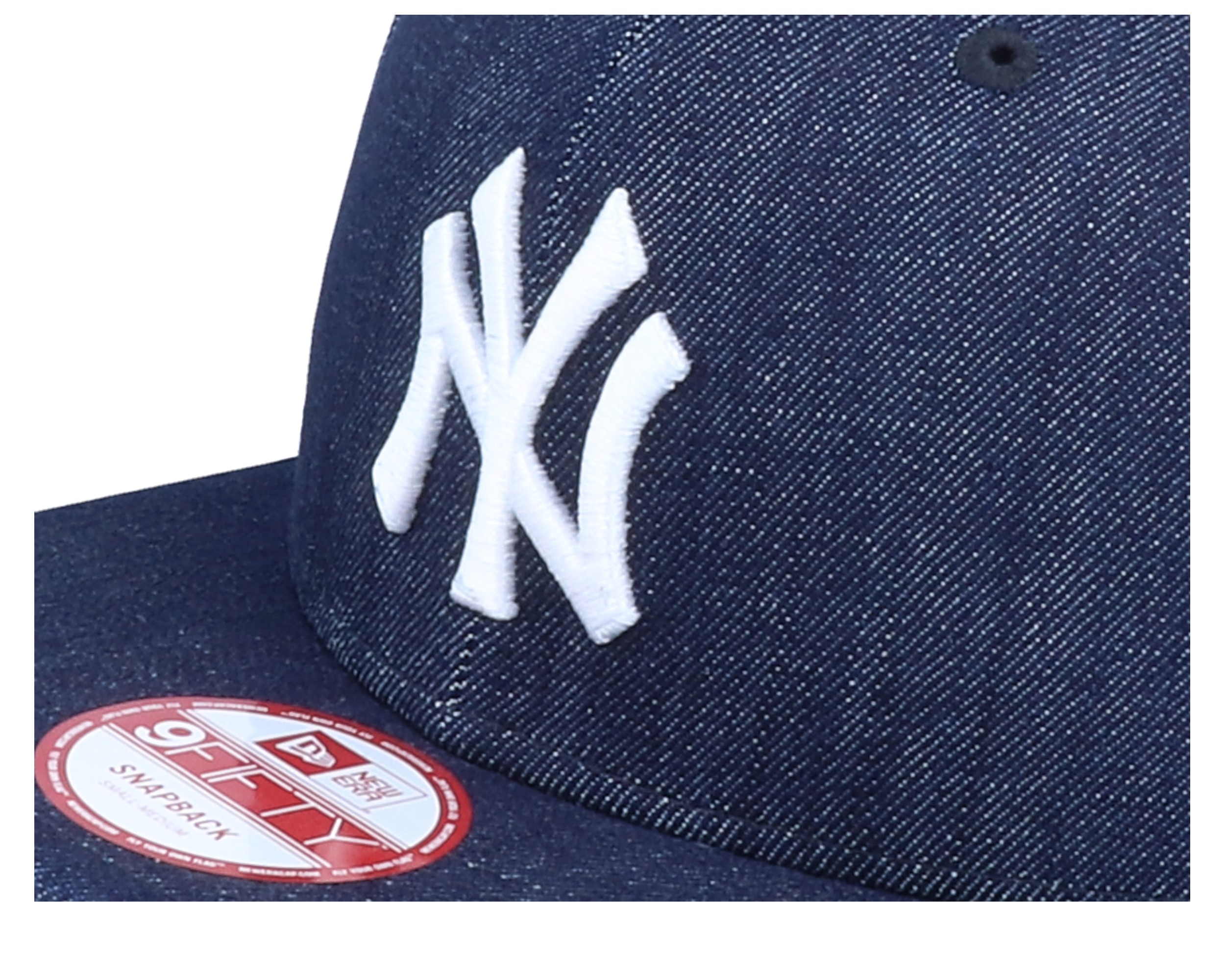 NY Yankees Denim Basic Navy 9Fifty Snapback - New Era caps | Hatstore.co.uk