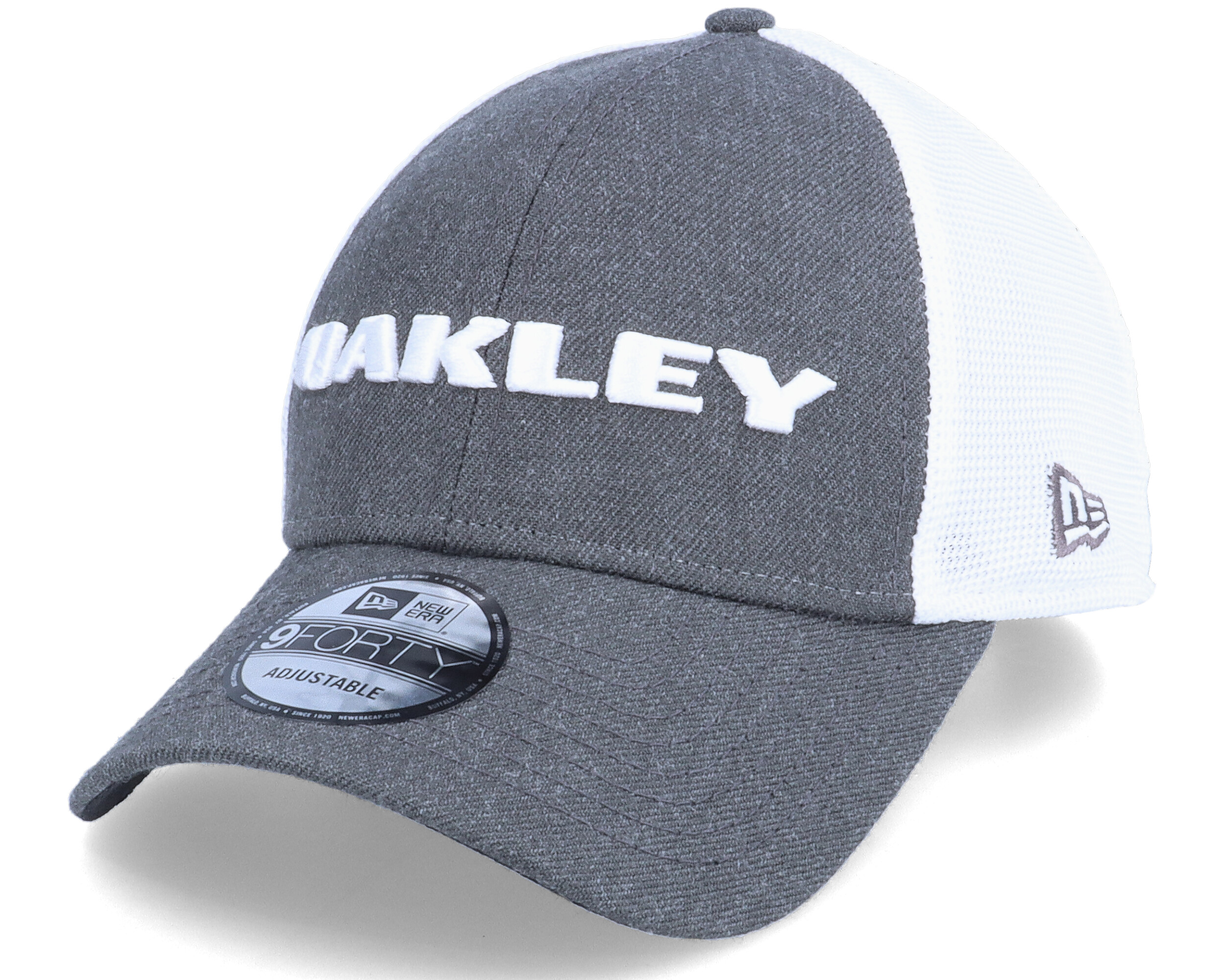 Heather New Era Graphite 940 Adjustable Oakley caps Hatstore.co.uk