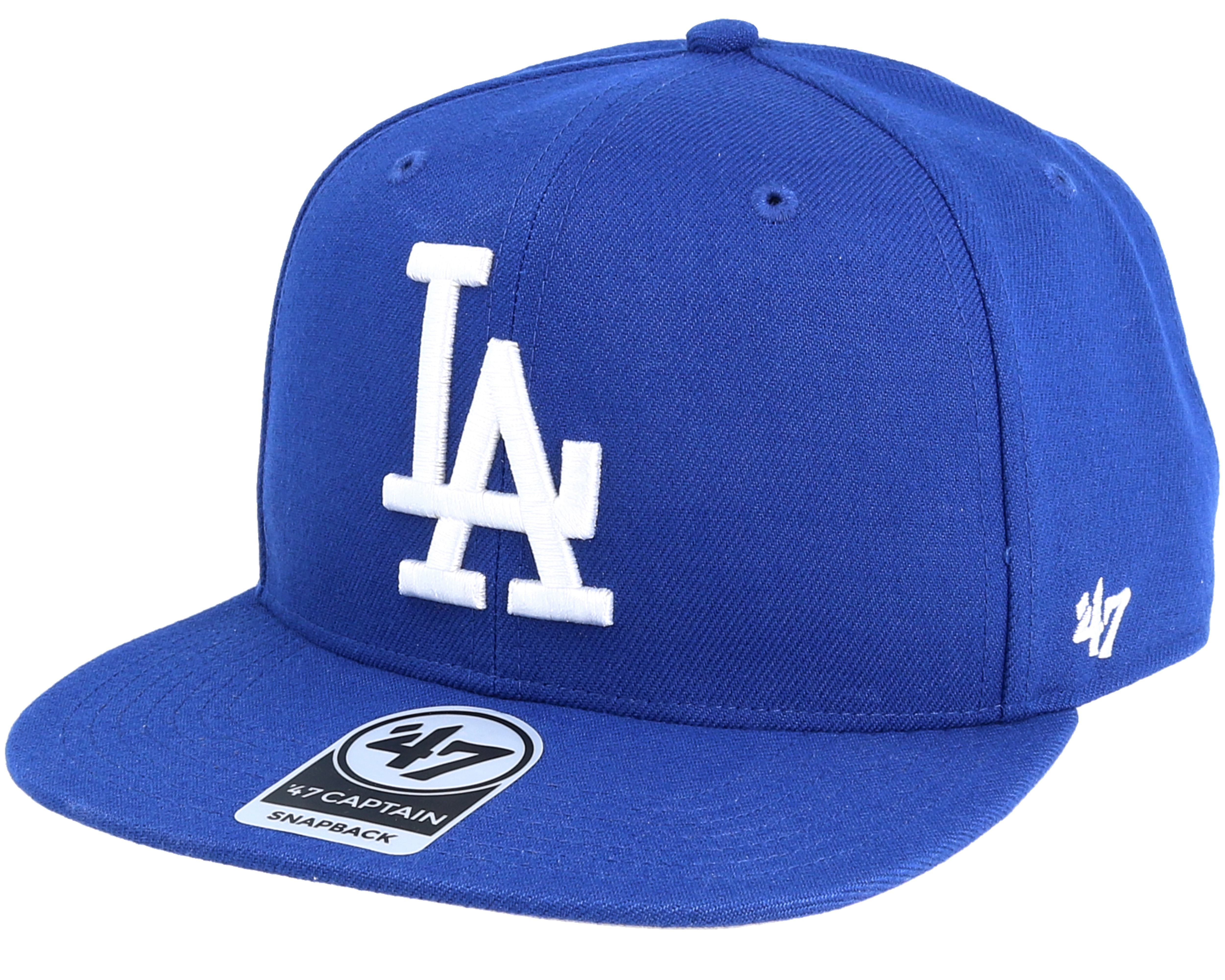 Los Angeles Dodgers No Shot Royal Snapback - 47 Brand caps