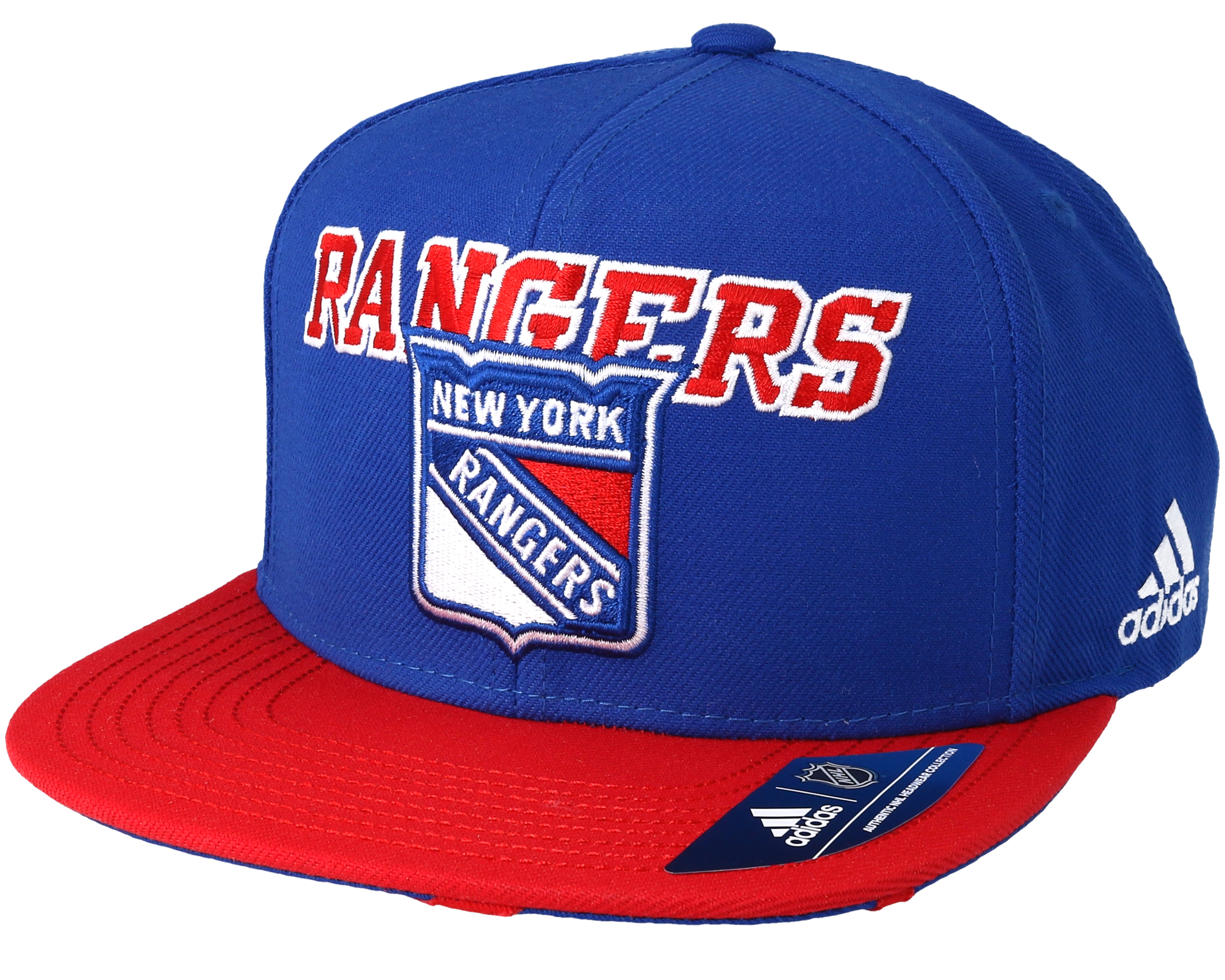New York Rangers Dassler Brim Blue Snapback - Adidas caps | Hatstore.co.uk