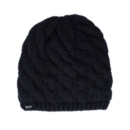 Womens Birdie True Black Beanie 