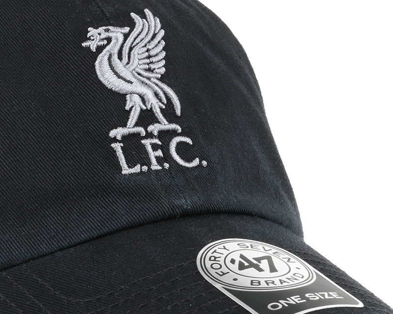 Liverpool FC Liverbird Clean Up Black Adjustable - 47 ...