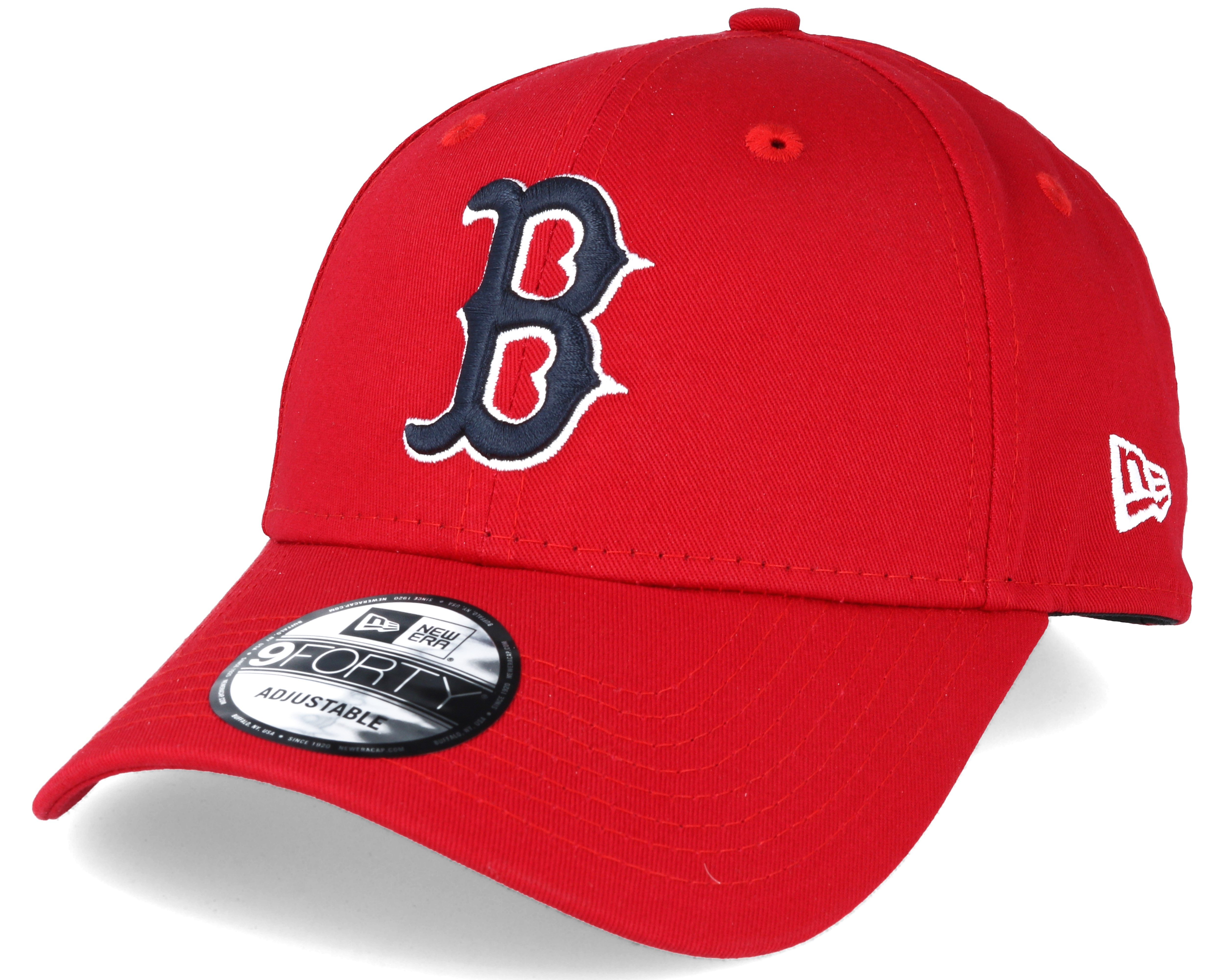 Boston Red Sox Seasonal Contrast Red 9forty Adjustable - New Era caps