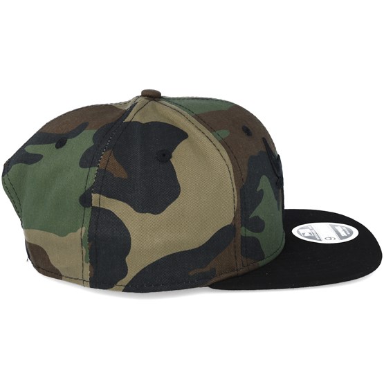 chicago bulls camo snapback