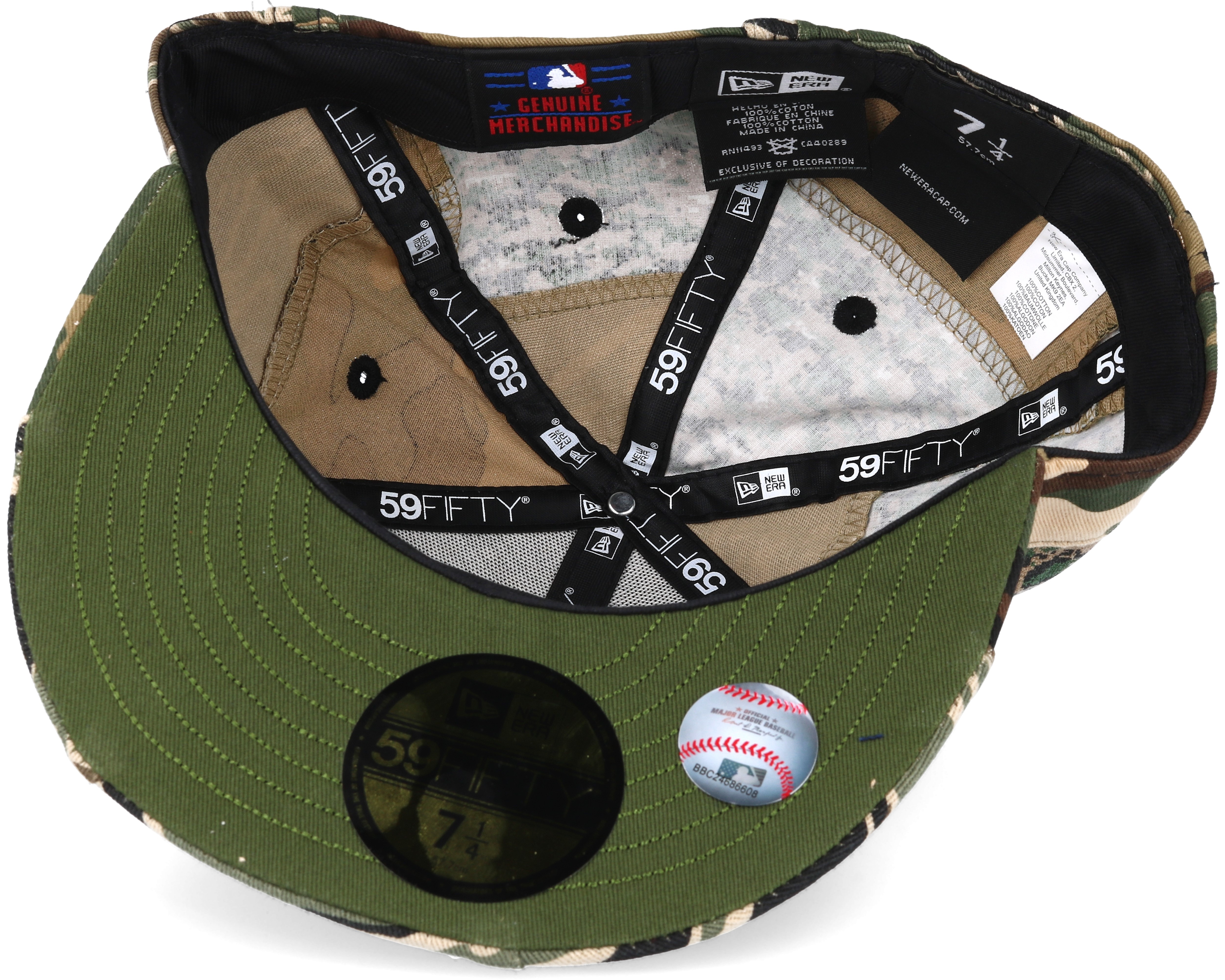 New York Yankees Patchwork Camo Fitted 59Fifty Fitted New Era caps