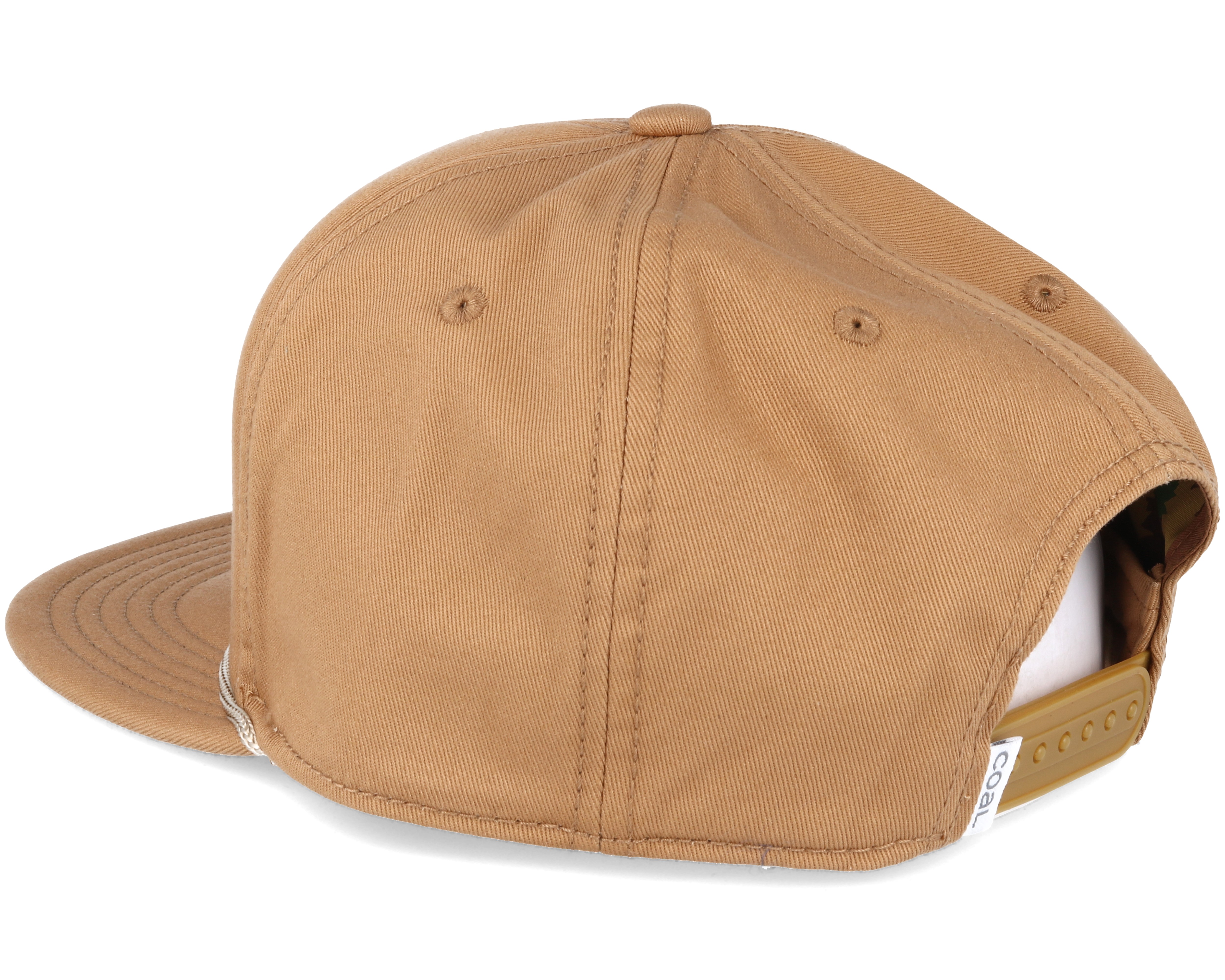 brown snapback cap