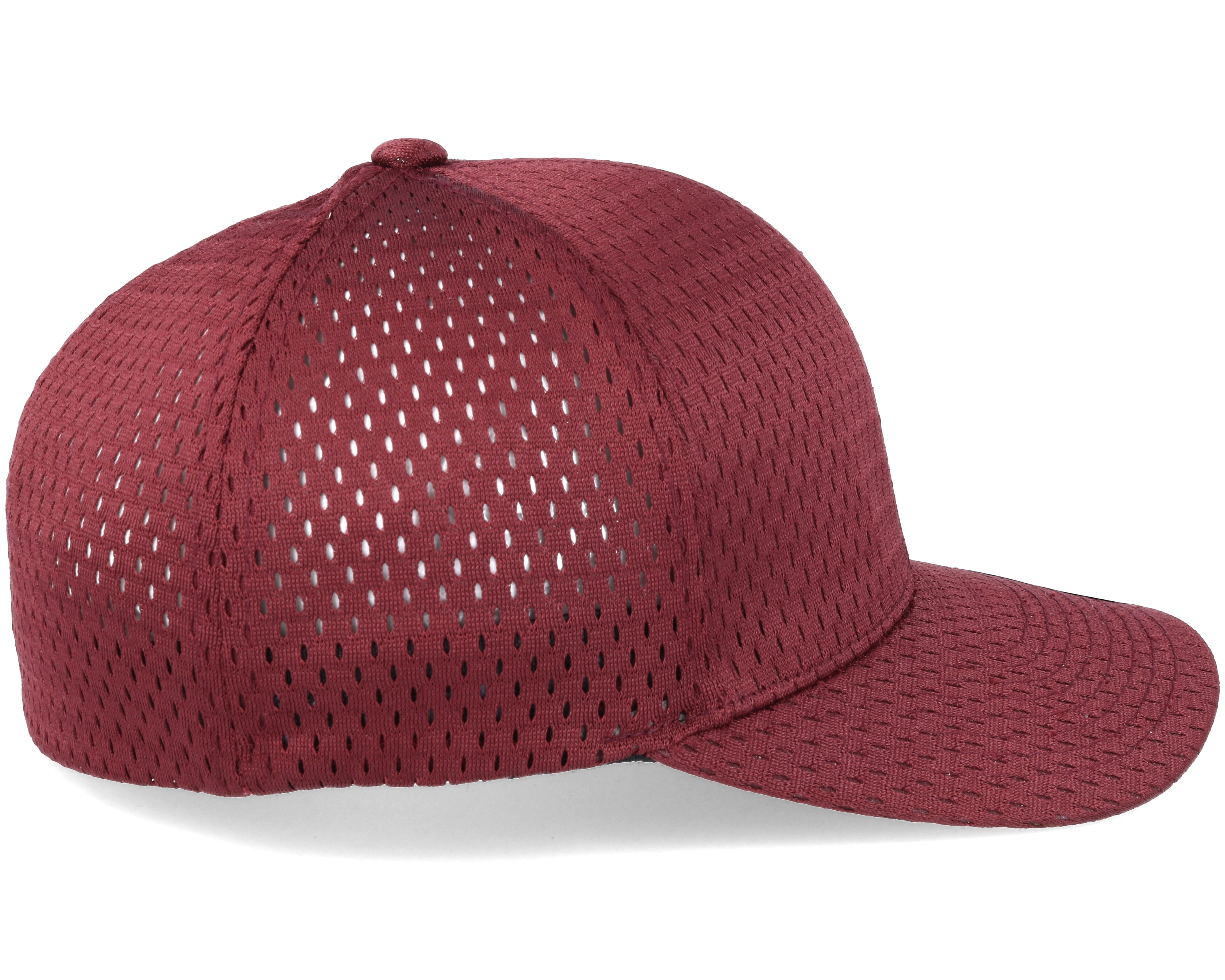 Athletic Mesh Maroon Flexfit Flexfit caps Hatstore.co.uk