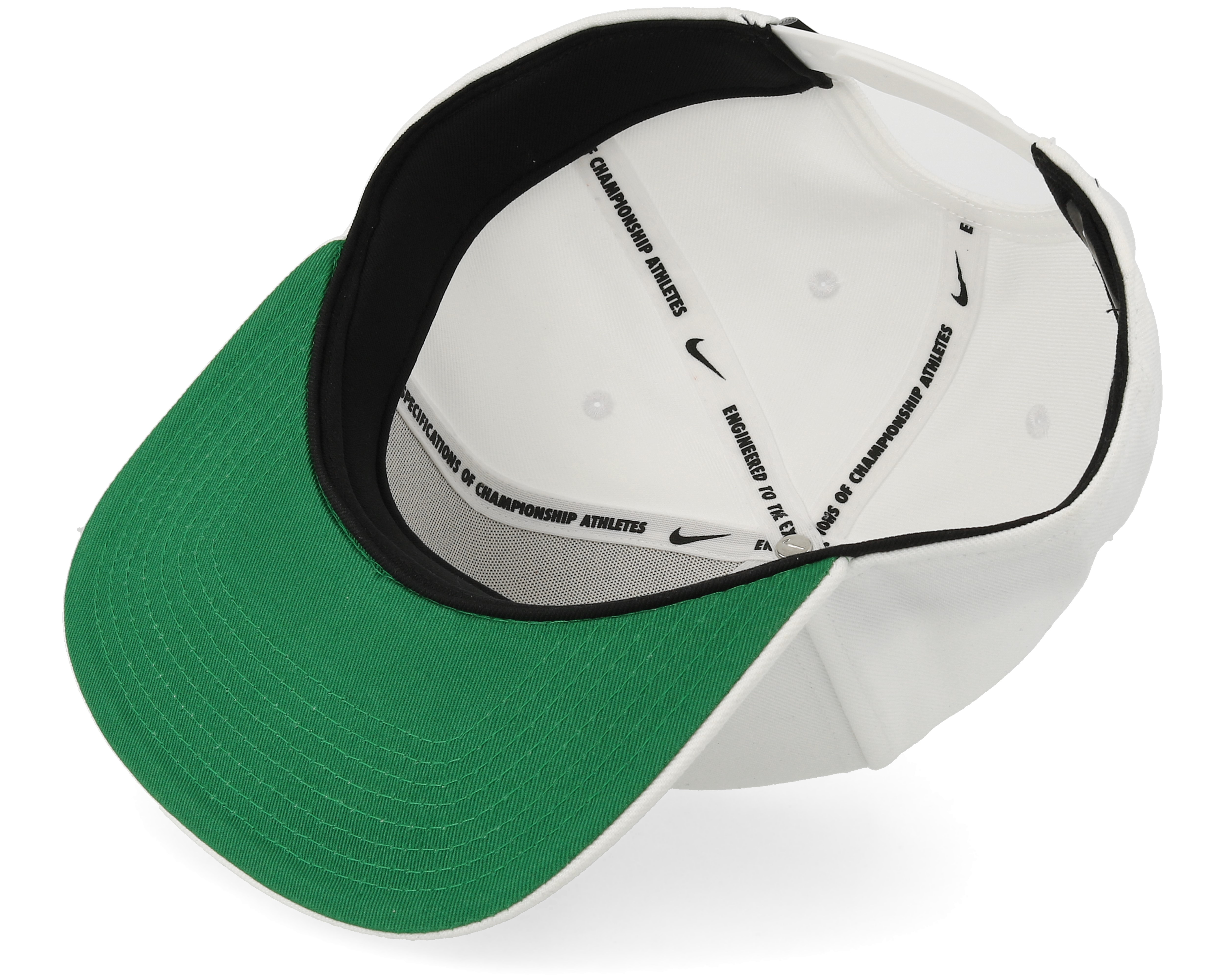 all white nike snapback