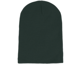 Long Beanie Bottle Green - Beanie Basic