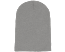 Long Beanie Light Grey - Beanie Basic
