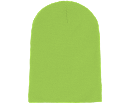 Long Beanie Lime Green - Beanie Basic